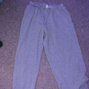 Wide leg sweatpants